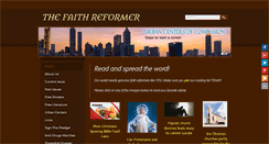 Desktop Screenshot of faithreformer.org