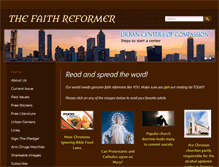 Tablet Screenshot of faithreformer.org